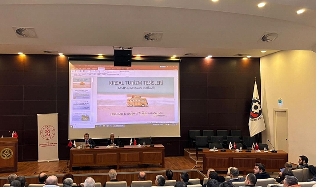 Bozcaada'da karavan ve kamp alanları için düzenleme çalışması