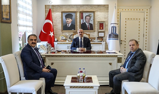 Bursa karayolları yetkililerinden Vali Toraman’a ziyaret