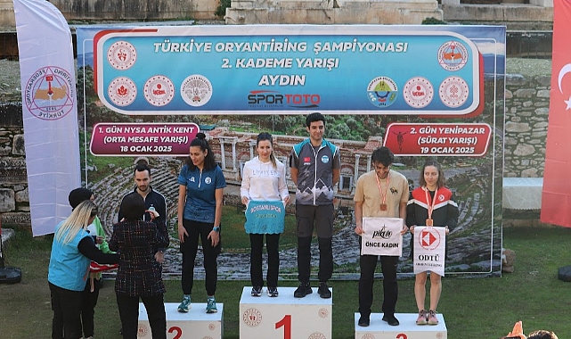 Büşra Altun, Türkiye Oryantiring Şampiyonası’nda bir kez daha şampiyon oldu