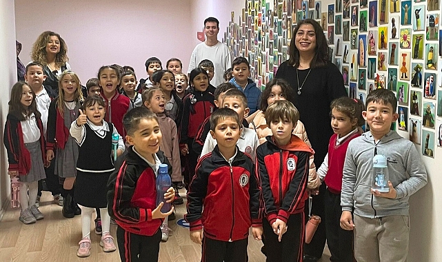 Çanakkale Belediyesi Çocuk Kültür Evi, Arıburnu İlkokul öğrencilerini uğurladı