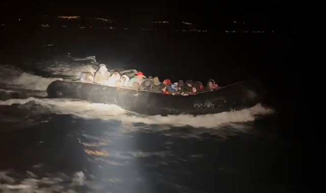 Çanakkale'de 18 düzensiz göçmen yakalandı