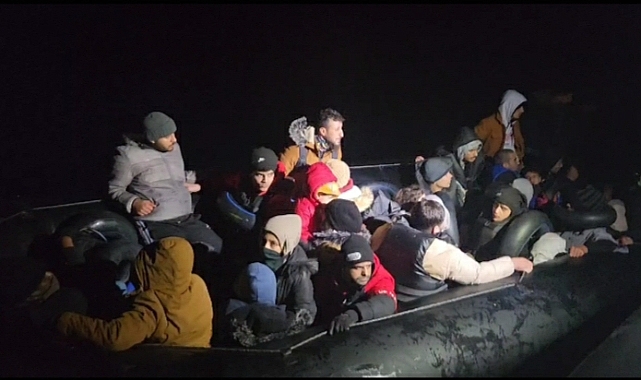 Çanakkale’de 25 düzensiz göçmen yakalandı