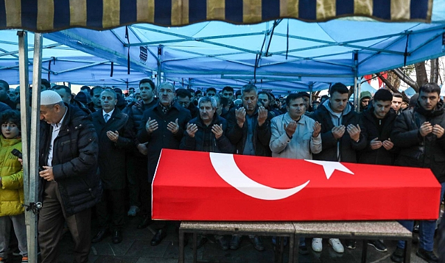 Çanakkale'de hayatını kaybeden polis memuru son yolculuğuna uğurlandı