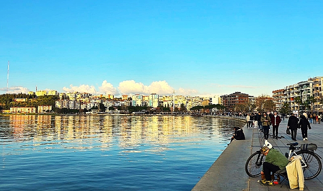 Çanakkale güzel havanın tadını çıkardı