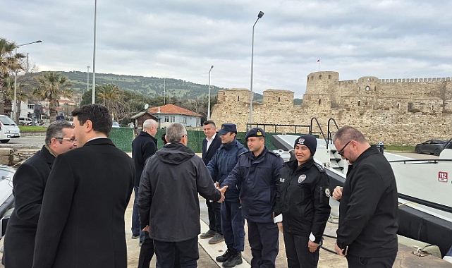 Çanakkale heyeti Bozcaada'da incelemelerde bulundu