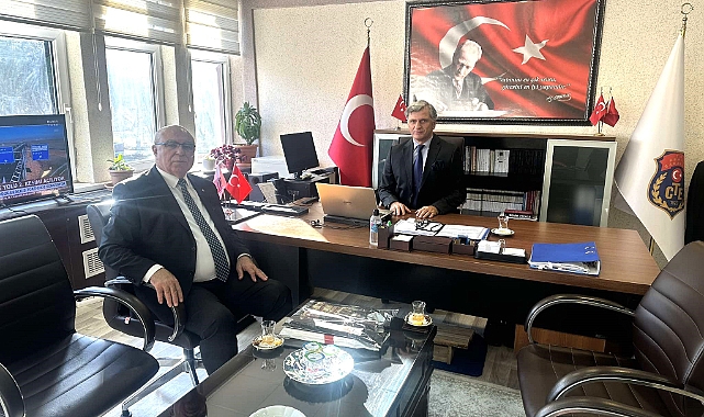 Çanakkale Ticaret Borsası Başkanı Deniz’den Cezaevi Müdürü Birlik’e ziyaret