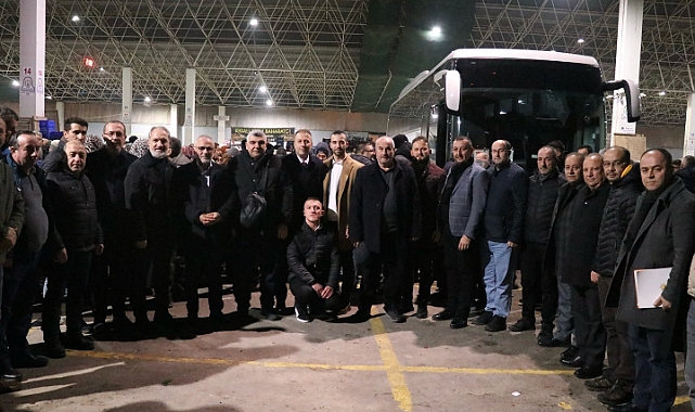 Çanlı Umre yolcuları dualarla uğurlandı