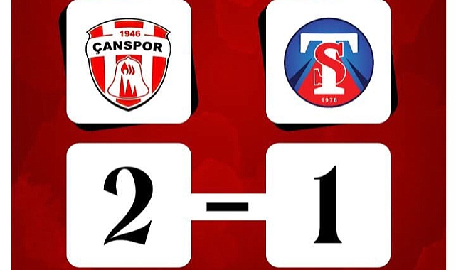 Çanspor galibiyetle döndü