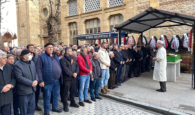 Cenaze törenine Kaymakam Kayabaşı katıldı