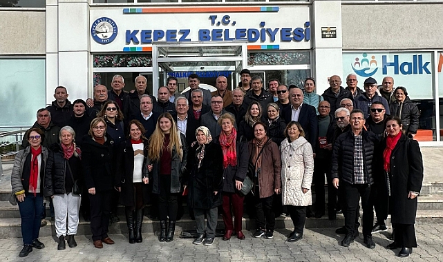 CHP Çanakkale İl Başkanlığı, Kepez Belde ve Belediye Başkanlığını ziyaret etti
