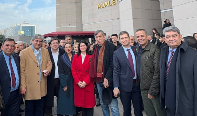 CHP Heyeti Ekrem İmamoğlu'na destek için Çağlayan'da