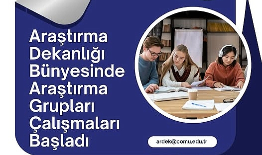 ÇOMÜ’den Araştırma Grupları çalışması