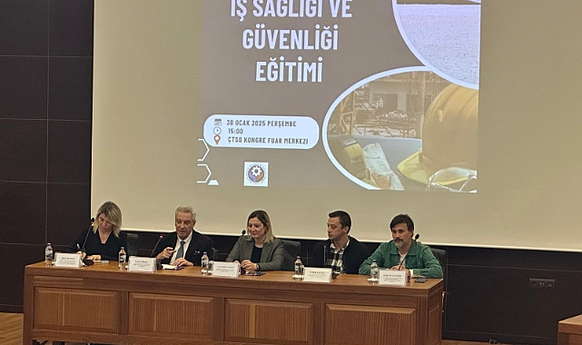 ÇTSO’da İş Sağlığı ve Güvenliği Eğitimi gerçekleştirildi