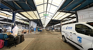 Cuma Pazarı’nda temizlik ve bakım çalışmaları