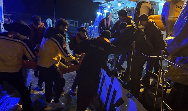 Gökçeada’da tıbbi tahliye gerçekleştirildi