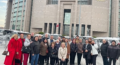 İmamoğlu ifade veriyor, Çanakkale heyeti Adliye'de
