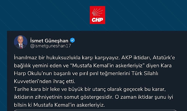 İsmet Güneşhan: "Tarihe Kara Bir Leke Olarak Geçecek"