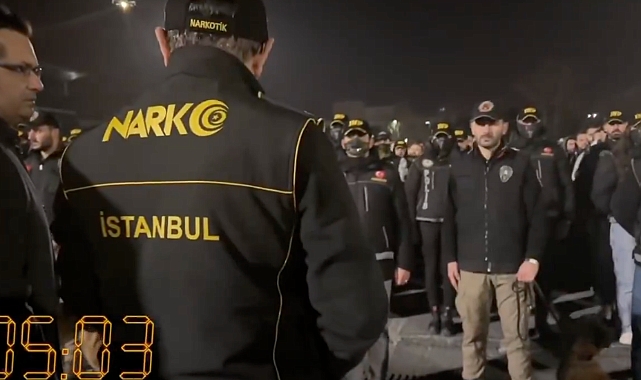 İstanbul'da "NARKOKAPAN-10" operasyonu