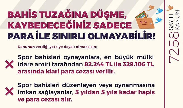 Jandarma Genel Komutanlığı'ndan Uyarı: "Bahis Oynamayın, Hayatınızı Riske Atmayın!"