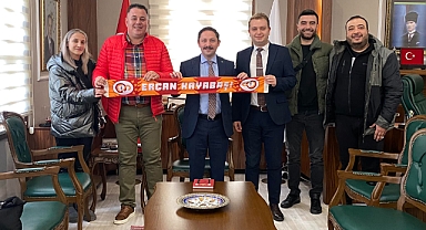 Kaymakam Kayabaşı’ndan Galatasaraylılar Derneği’ni kabul etti