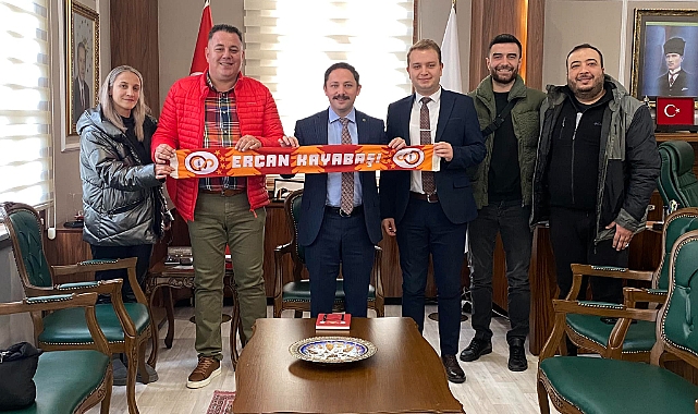 Kaymakam Kayabaşı’ndan Galatasaraylılar Derneği’ni kabul etti