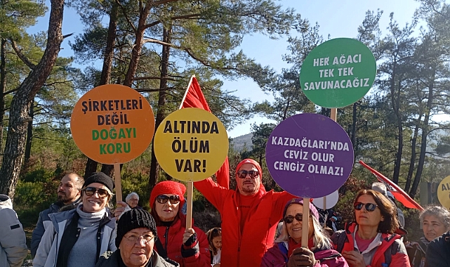 Kazdağları direnişi sürüyor!