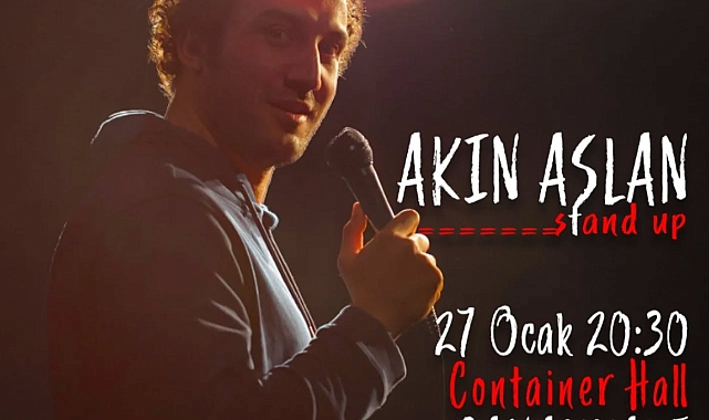 Komedyen Akın Aslan Çanakkale’de Stand-Up rüzgarı estirecek!