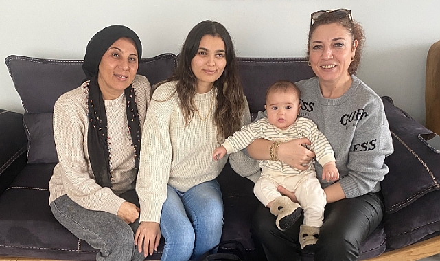 Lapseki Belediyesi'nden yeni doğan bebeklere ziyaret