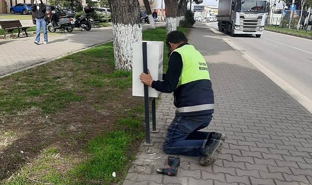 Lapseki'de bakım ve onarım çalışmaları