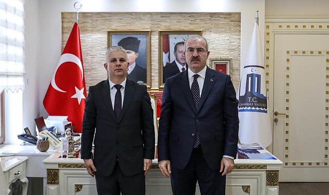Latif Candan’dan Vali Ömer Toraman'a veda ziyareti
