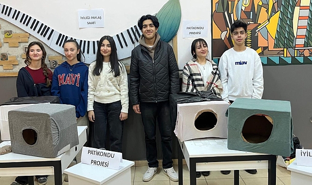 Lise öğrencilerinden "Patikondu" yuvası