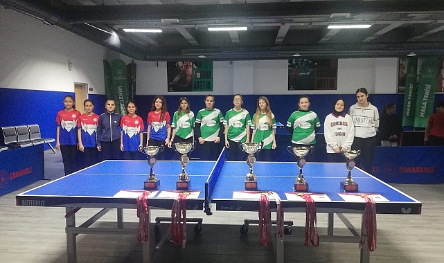 Masa Tenisi Yıldızlar il birinciliği sonuçlandı