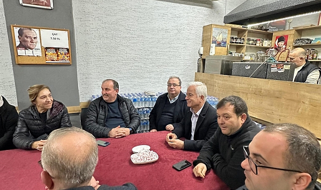 Milletvekili Güneşhan, Ağaköy’de kahvehane ziyareti yaptı