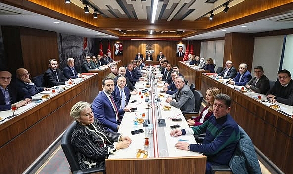Milletvekili İsmet Güneşhan, CHP kapalı grup toplantısına katıldı