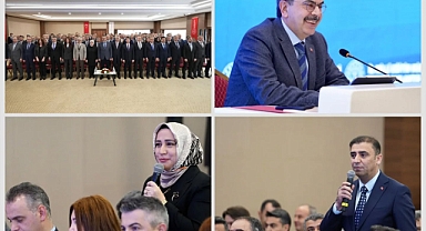 Milli Eğitim Bakanı Tekin, 81 ilin milli eğitim müdürüyle istişare toplantısı