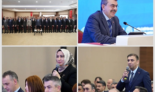Milli Eğitim Bakanı Tekin, 81 ilin milli eğitim müdürüyle istişare toplantısı