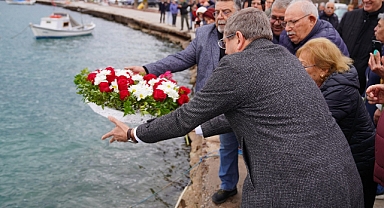 Mübadelenin 102. yılı anısına çelenk bırakıldı