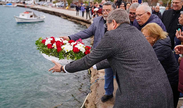 Mübadelenin 102. yılı anısına çelenk bırakıldı