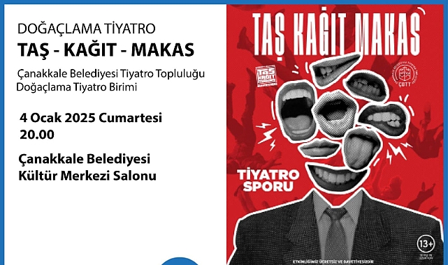 Taş-Kağıt-Makas sahne alacak