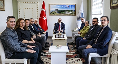 Vali Toraman'a Akademik Odalar Birliği'nden ziyaret