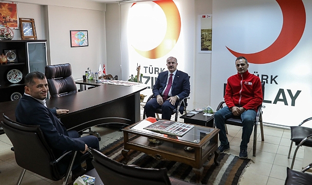 Vali Toraman'dan Kızılay'a ziyaret