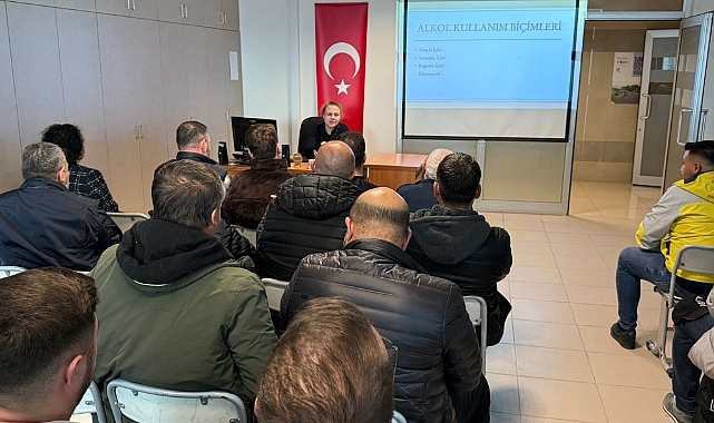 Yükümlülere alkolün zararları anlatıldı