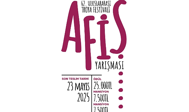 62. Uluslararası Troya Festivali Afiş Yarışması Başvuruları Başladı!