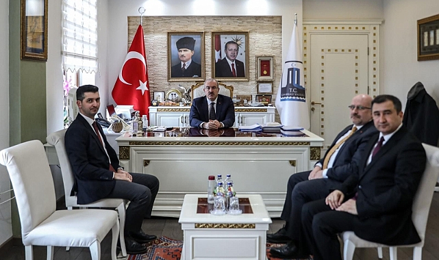 Aile ve Sosyal Hizmetler Bakanlığı yetkililerinden Vali Toraman’a ziyaret