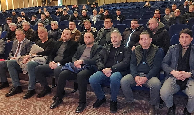 AK Parti Biga İlçe Teşkilatı, Pazarcılar Derneği Genel Kuruluna katıldı