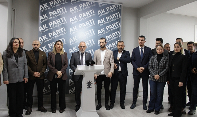 AK Parti Çanakkale İl Başkanlığı’ndan Kongre Öncesi Birlik Mesajı