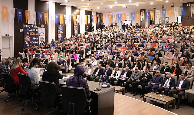 AK Parti Çanakkale İl Kadın Kolları 7. Olağan Kongresi gerçekleştirildi