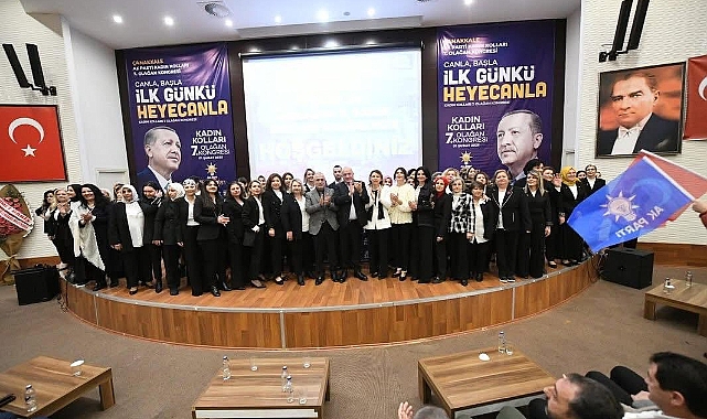 AK Parti Çanakkale İl Kadın Kolları Kongresi yoğun katılımla gerçekleşti