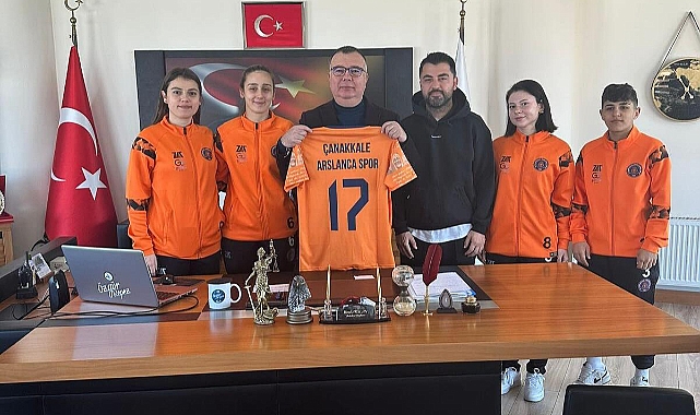Arslancaspor'dan Başkan Arslan'a ziyaret