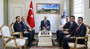 Ayvacık Kaymakamı ve Cumhuriyet savcılarından Vali Toraman’a ziyaret